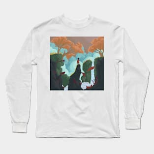 Just Alone Long Sleeve T-Shirt